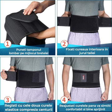 Brâu lombar compresiv Premium